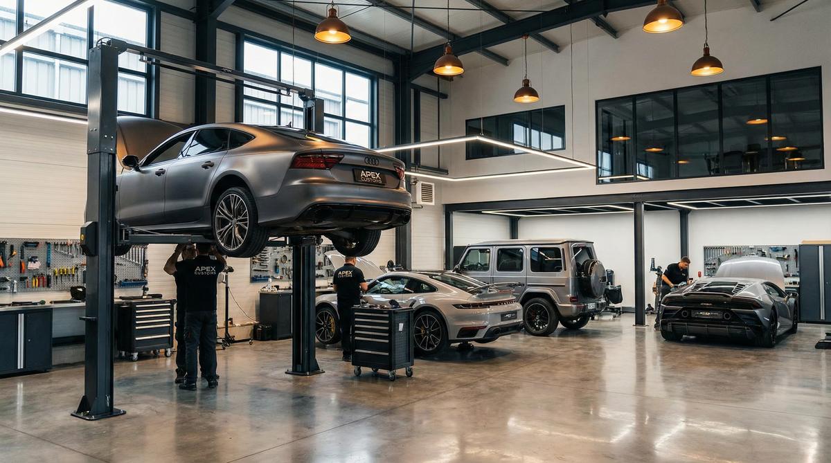 芒果视频 - 奥迪A7改装过程视频